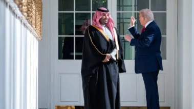 ترامب يستقبل ولي العهد السعودي بالبيت الأبيض 