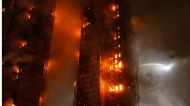 حريق مجمع سكني في هونج كونج 