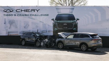 اختبارات أمان شيري TIGGO9