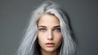 الشيب لدى النساء