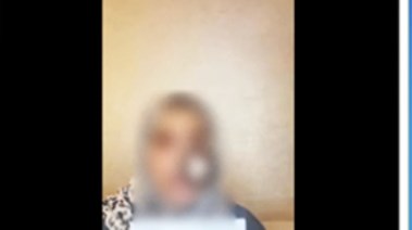 جانب من الفيديو  المتداول 