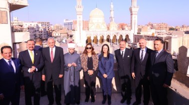  زيارة رسمية رفيعة المستوى لعدد من الوزراء لمسجد السيد البدوي بالغربية