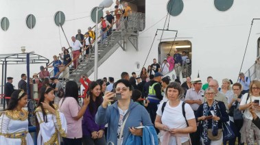 ميناء بورسعيد يستقبل السفينة العملاقة «MSC Armonia» في زيارة متجددة تعزز حركة السياحة بالمحافظة