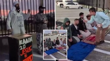 صور من المقطع المتداول