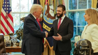 الرئيس السوري أحمد الشرع يغادر البيت الأبيض 