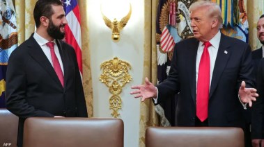 ترامب عن الشرع ك أنا علي وفاق تام معه 