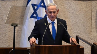 رئيس الوزراء الإسرائيلي، بنيامين نتنياهو