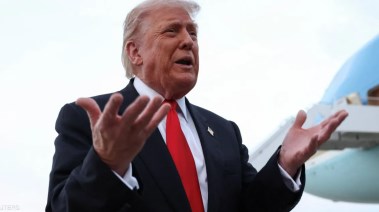 الرئيس الأمريكي دونالد ترامب