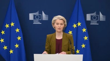 رئيسة المفوضية الأوروبية : أي إتفاق حول السلام في أوكرانيا يجب أن يضمن أمن أوروبا