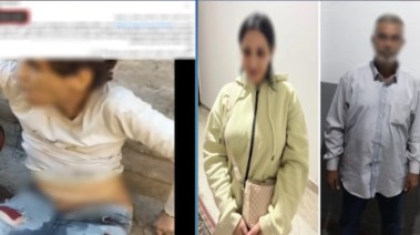 المتهمون وجانب من الواقعة