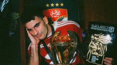  لاعب النادي الأهلي أحمد سيد زيزو  