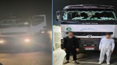 المتهمان وجانب من الواقعة