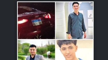 ضحايا حادث سقوط سيارة ملاكي بترعة المريوطية بأبو النمرس