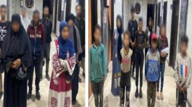 الأطفال المستخدمين في أعمال التسول 