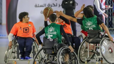 كرة السلة للكراسي المتحركة 