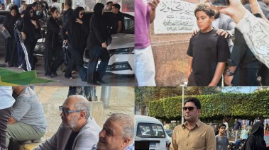 جنازة والد الفنان محمد رمضان