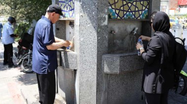 أزمة مياة في إيران