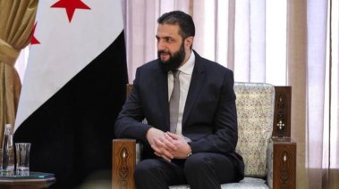 الرئيس السوري أحمد الشرع