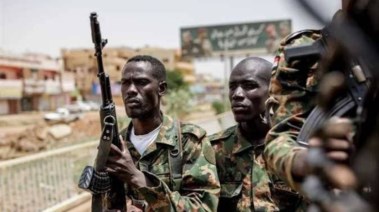 عناصر من الجيش السوداني