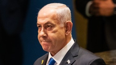 رئيس الوزراء الإسرائيلي بنيامين نتنياهو