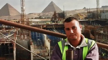 رئيس عمال البناء بالمتحف المصري الكبير هاني سعيد