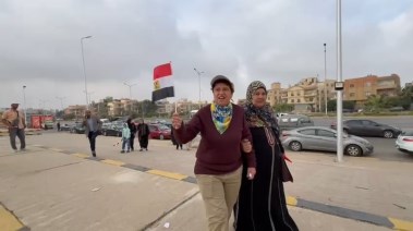 مسنات يشاركن في انتخابات مجلس النواب المرحلة الثانية 2025