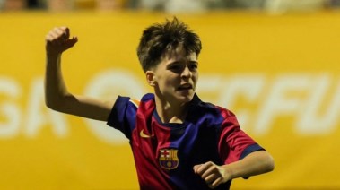 ديفيد مورينو لاعب أكاديمية لاماسيا