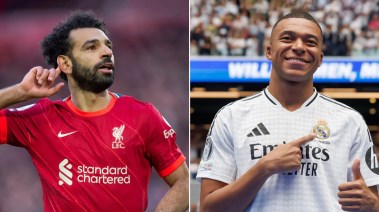 كيليان مبابي، محمد صلاح