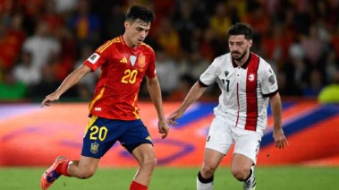 منتخب إسبانيا ضد جورجيا