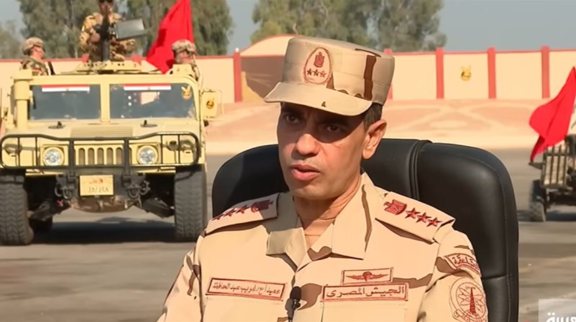 العميد أركان حرب غريب عبدالحافظ غريب، المتحدث العسكري