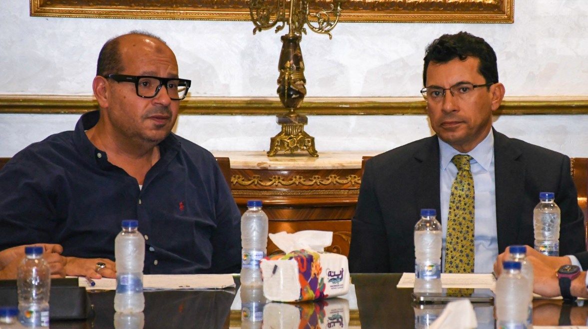 أشرف صبحي وياسر إدريس 