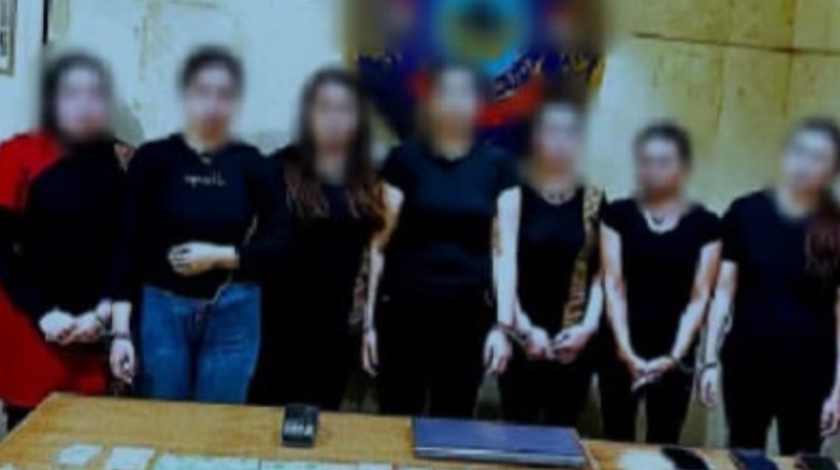 القبض على 6 سيدات 