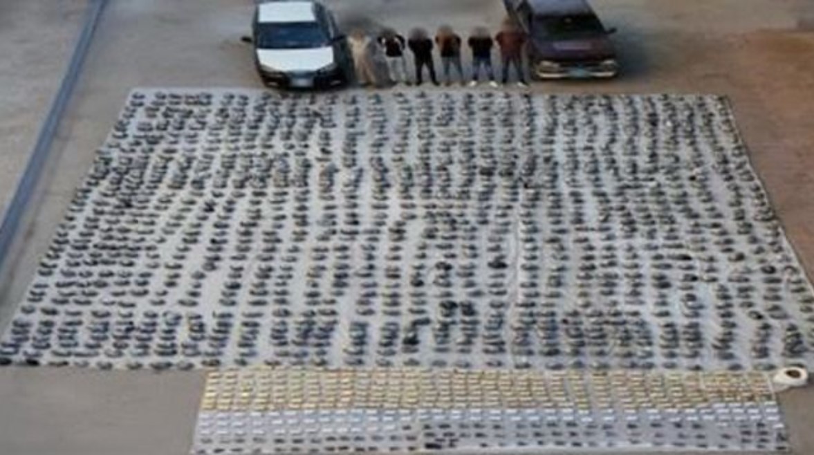 المتهمين والمضبوطات المتهمين والمضبوطات