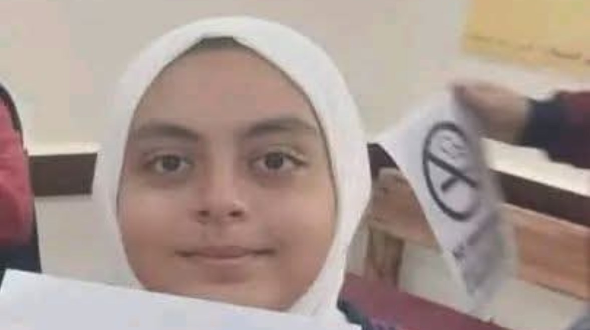 الطالبة جنى ضحية الدهس أمام إحدى مدارس الشروق