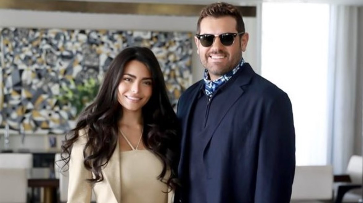 عمرو  يوسف وأسماء جلال