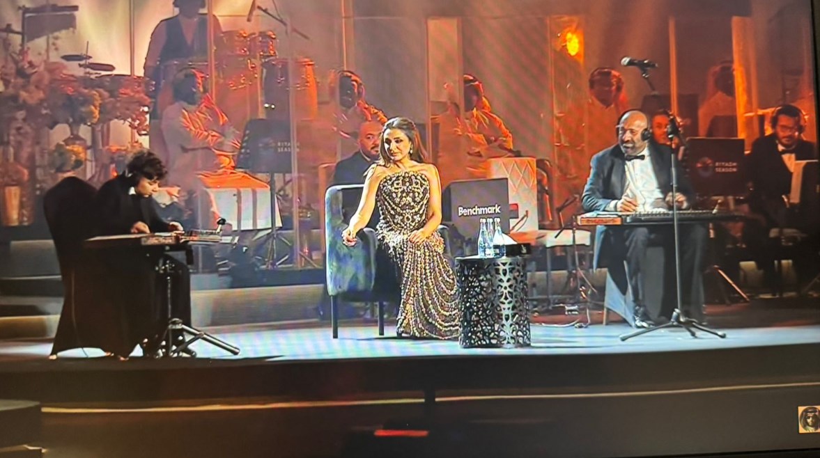 أنغام في حفل الرياض