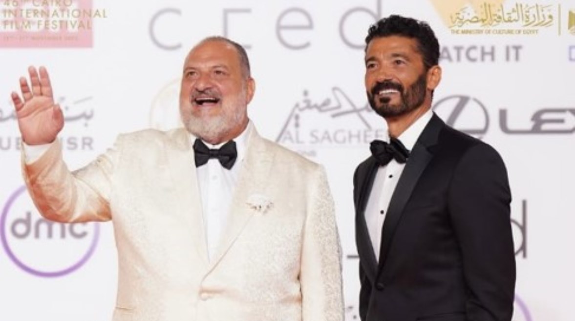 خالد الصاوي وخالد النبوي في مهرجان القاهرةالسينمائي