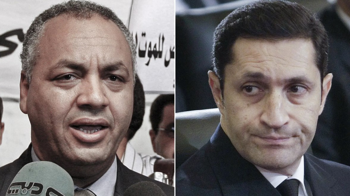 مصطفي بكري وعلاء مبارك