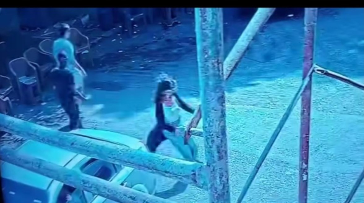 جانب من فيديو تحرش خليجيين بفتاه في النايل سيتي