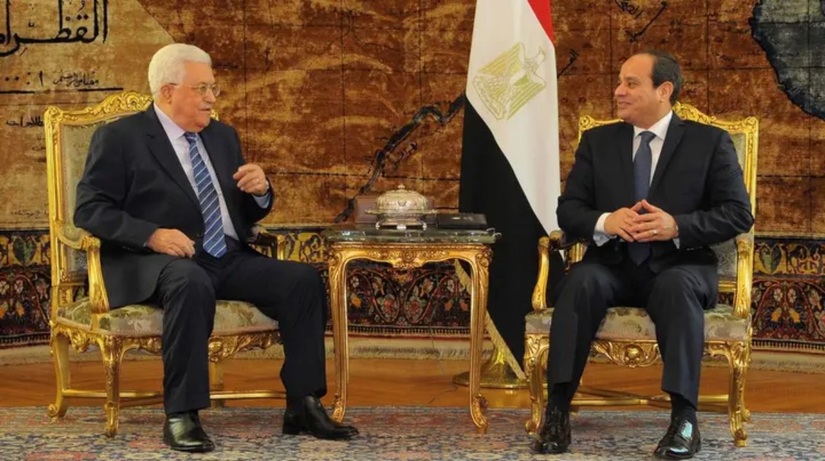 الرئيس السيسي ومحمود عباس