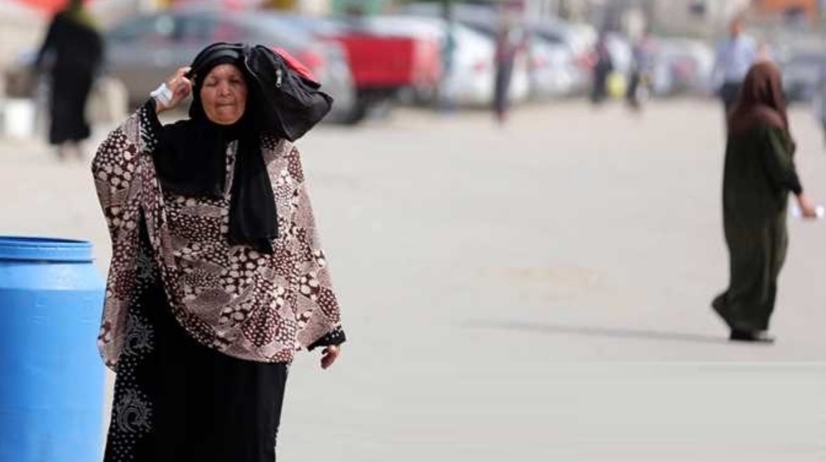 ارتفاع درجات الحرارة 