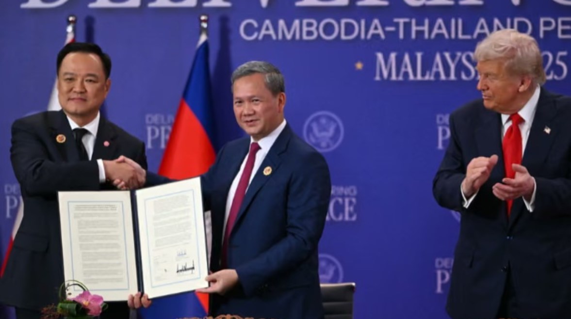 انهيار اتفاق السلام بين تايلاند وكمبوديا بمشاركة ترامب