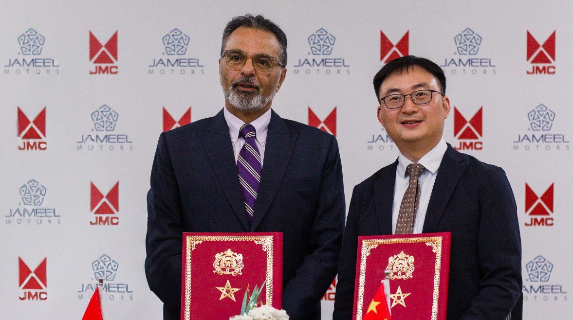 جميل للسيارات موزعًا لمركبات JMC في المغرب 