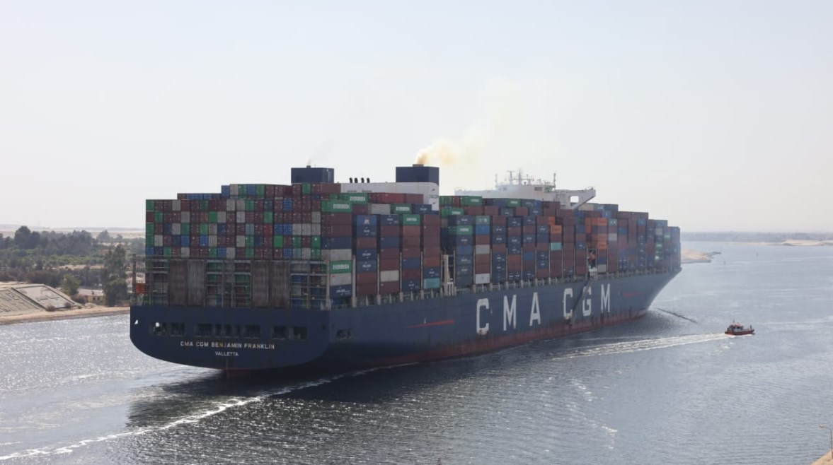 سفينة الحاويات CMA CGM BENJAMIN FRANKLIN 