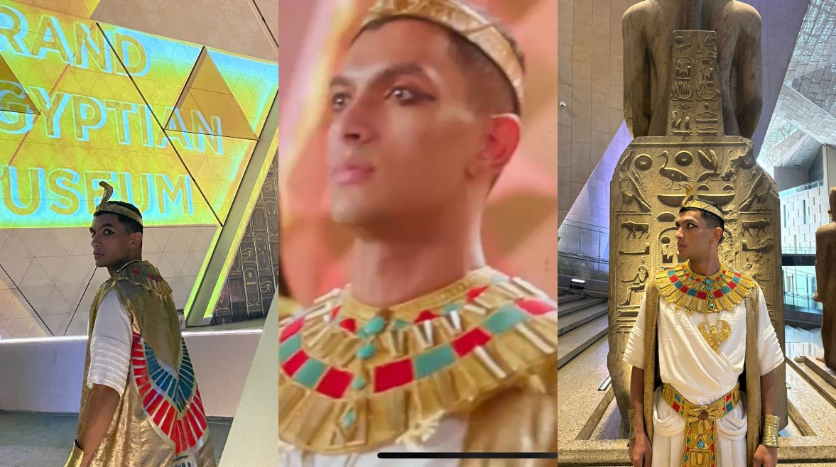 أحمد وحيد المشارك في احتفالية افتتاح المتحف المصري الكبير