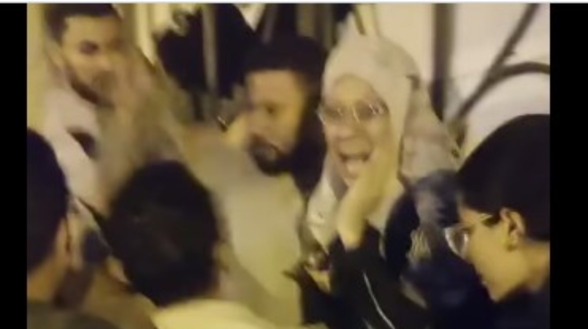 لحظة اقتحام منزل في المعادي