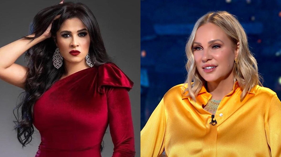 ياسمين عبد العزيز وشيرين رضا