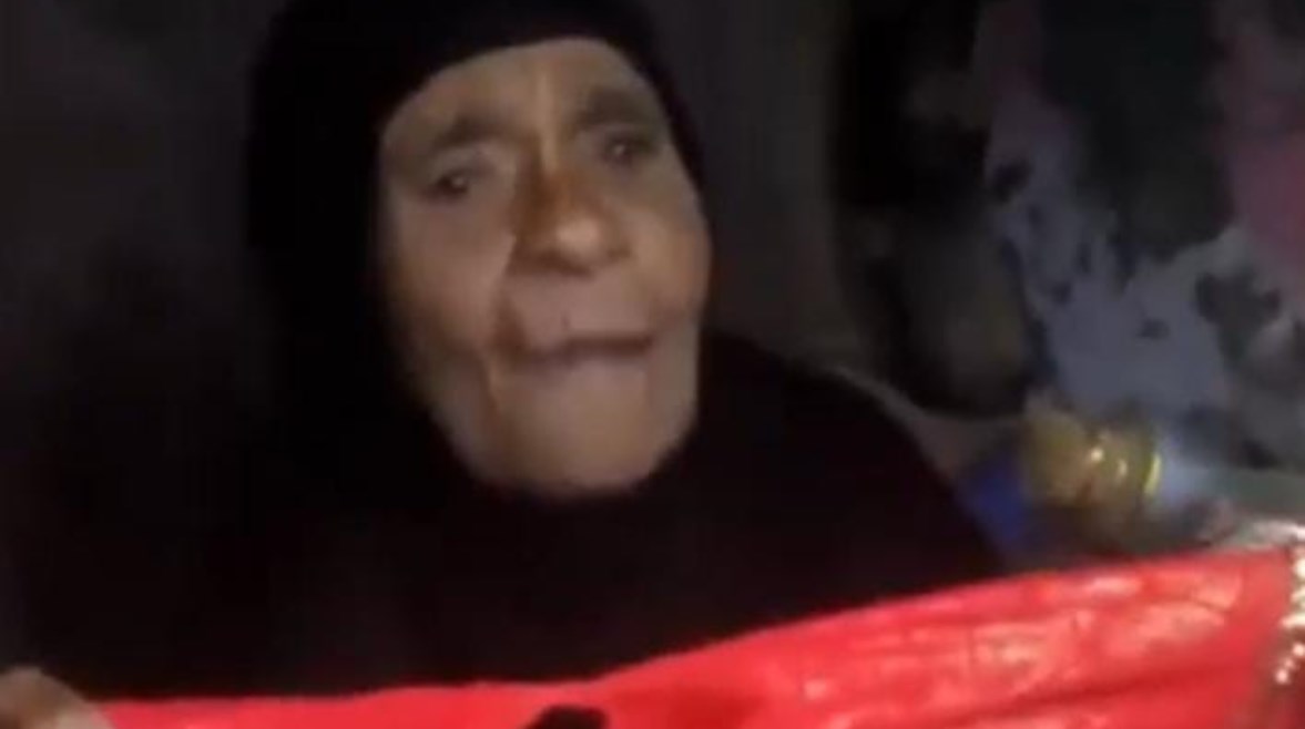 السيدة التي ظهرت في الفيديو المتداول 