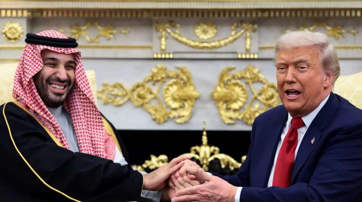 الرئيس الأمريكي دونالد ترامب ووولي العهد السعودي محمد بن سلمان