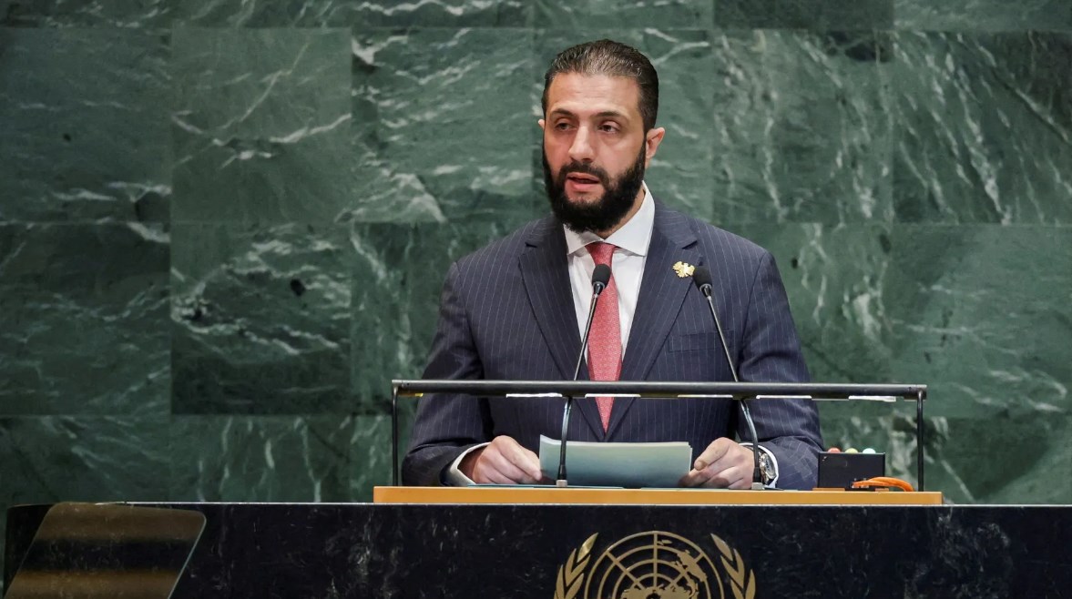 الرئيس السوري أحمد الشرع